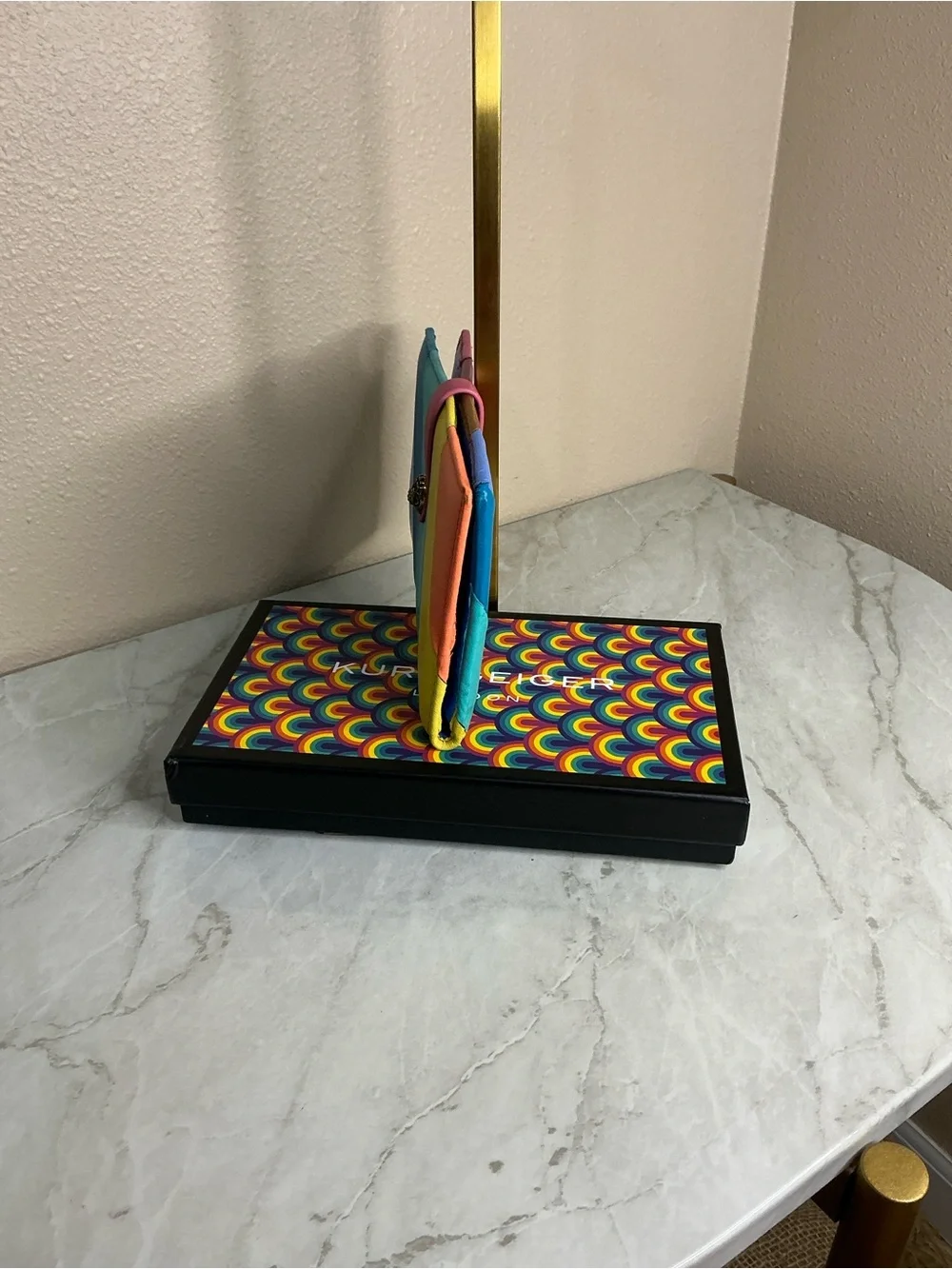 Kurt Geiger vibrant colorblock